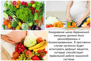 Режим дня и питания беременной женщины