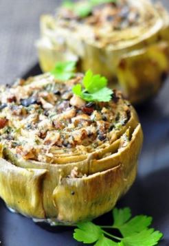 блюдо из артишока