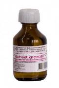 лечить отит борным спиртом