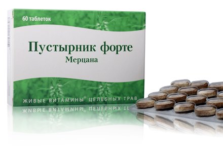 таблетки Пустырник